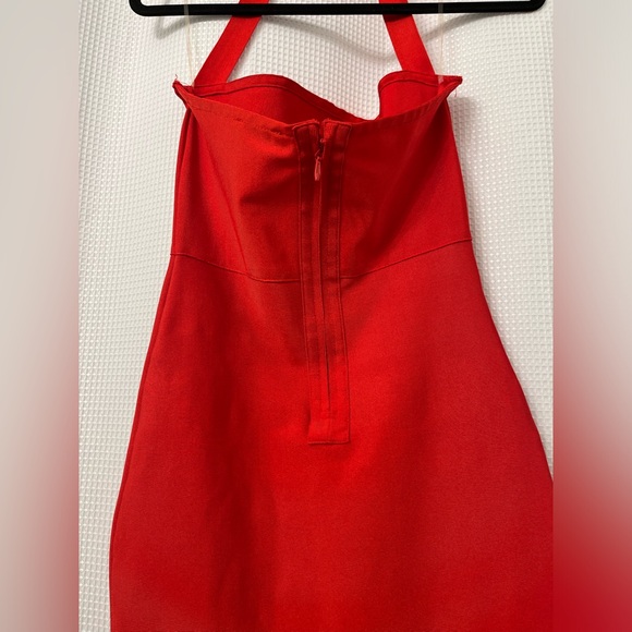 Red Bandage Mermaid Dress - Picture 8 of 10